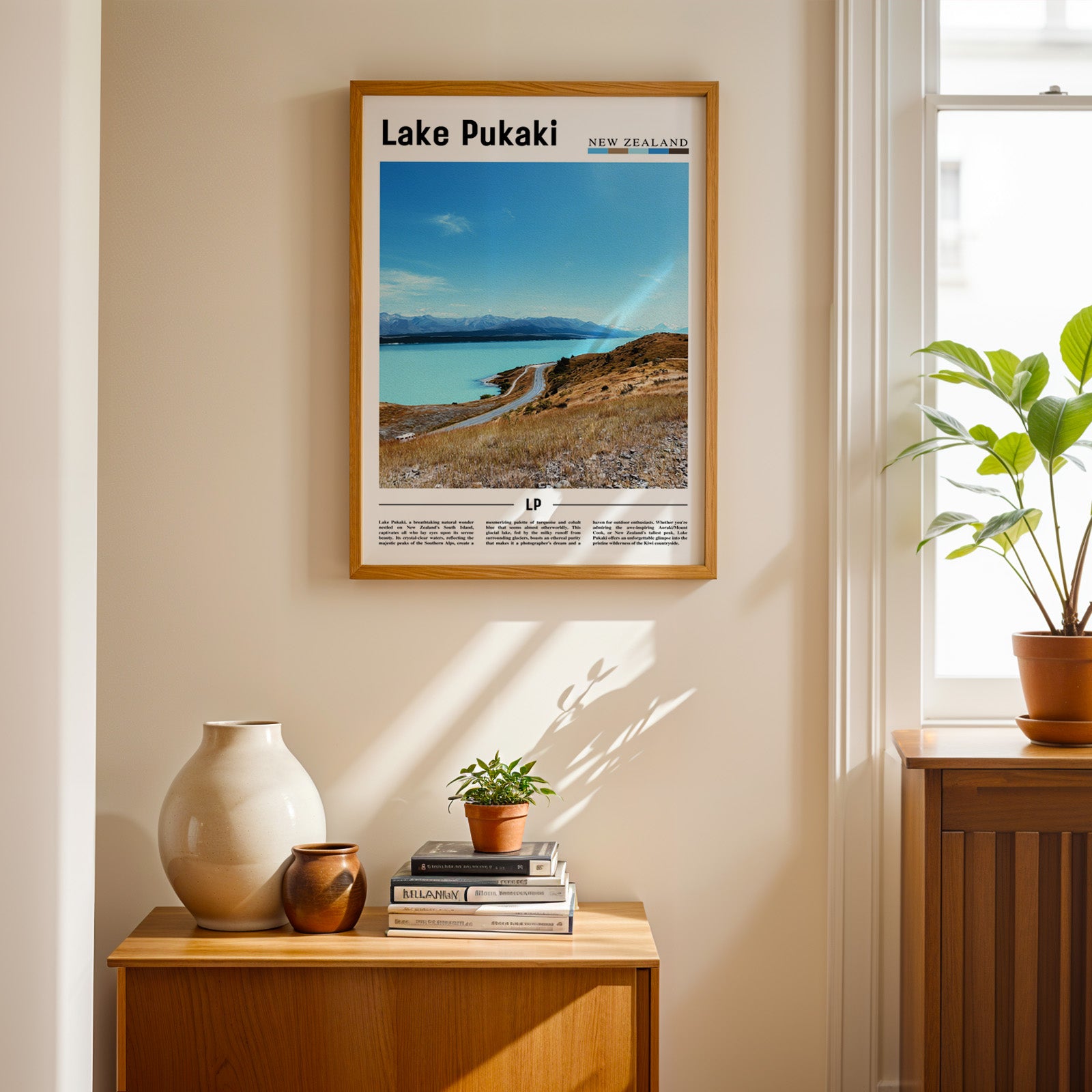 Lake Pukaki New Zealand Photographic Poster