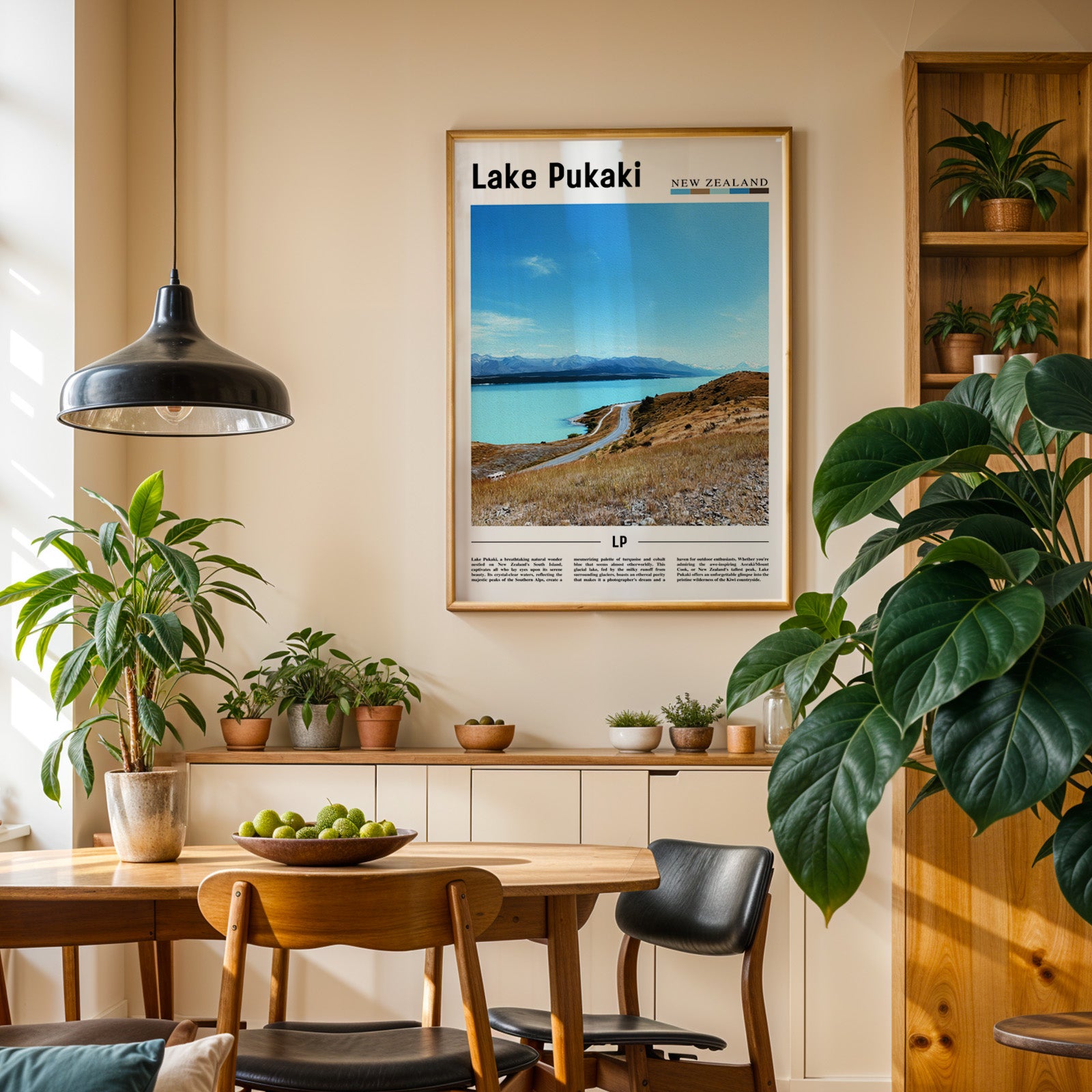 Lake Pukaki New Zealand Photographic Poster