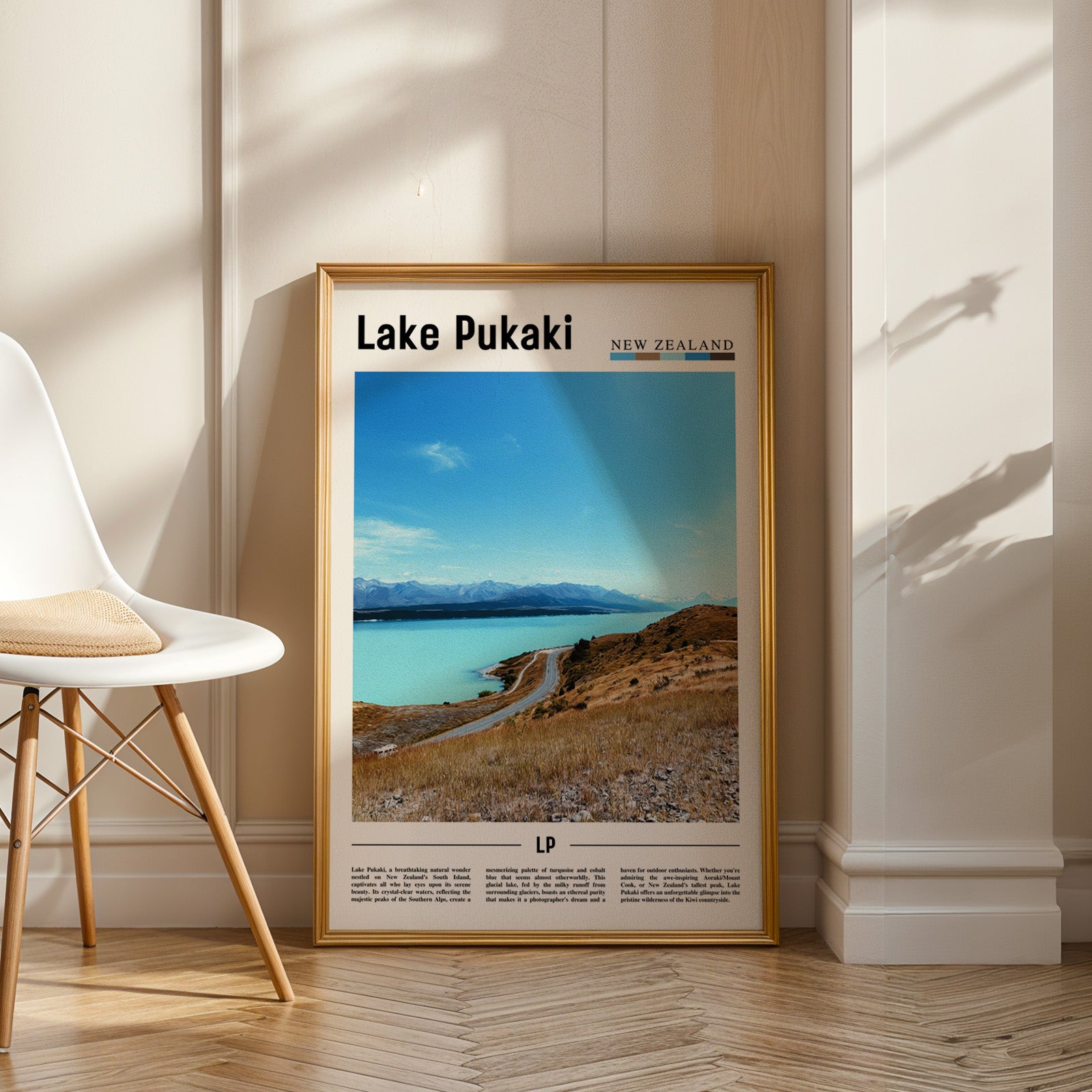 Lake Pukaki New Zealand Photographic Poster