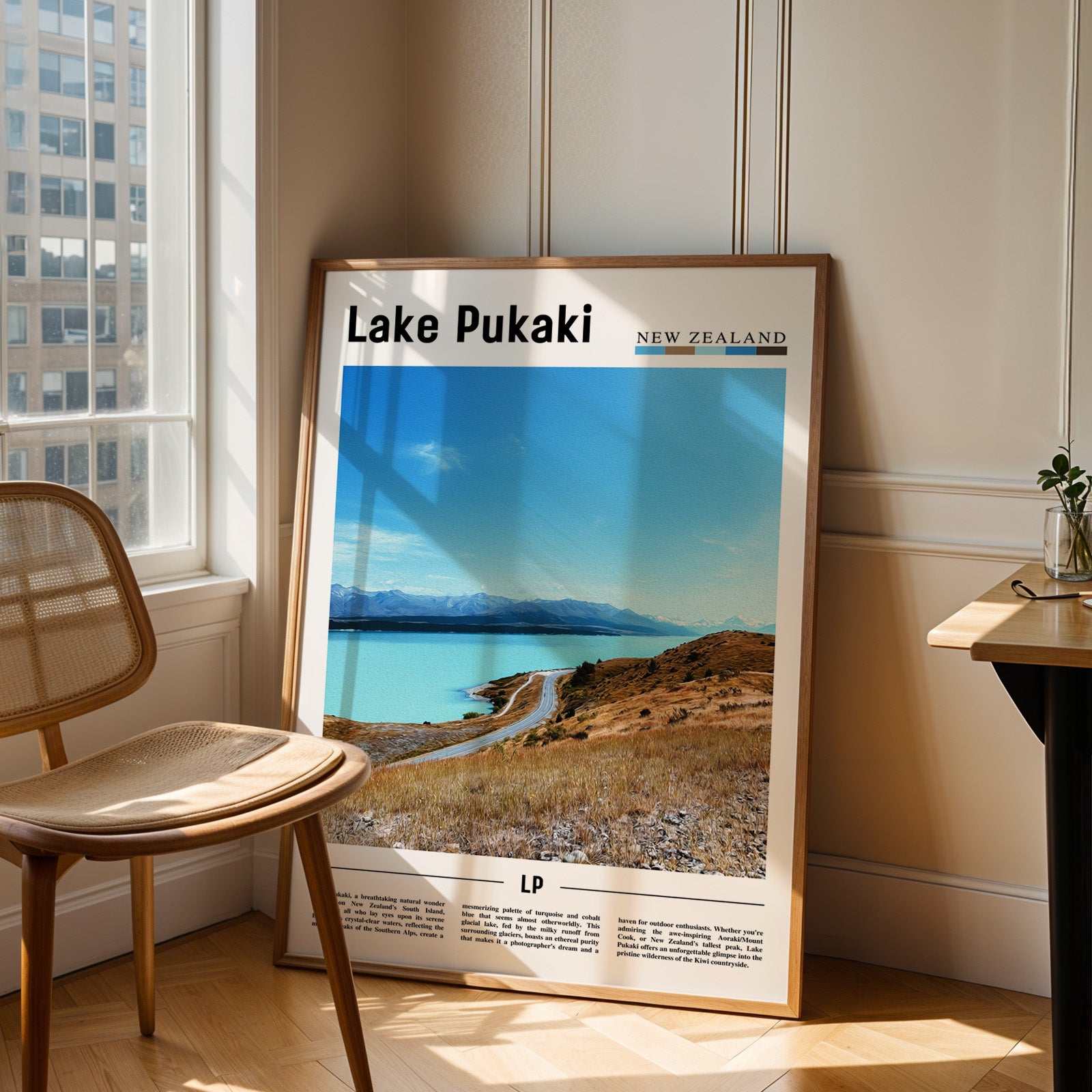 Lake Pukaki New Zealand Photographic Poster