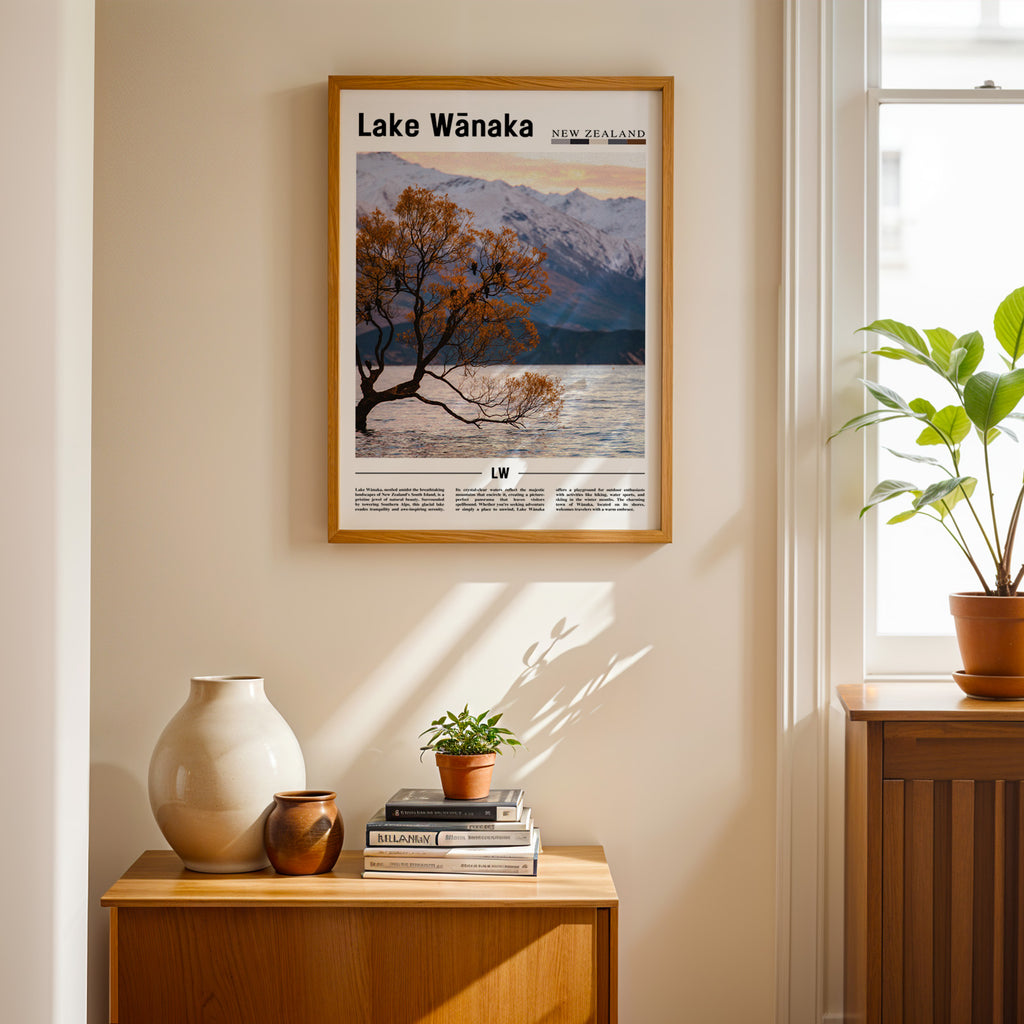 Lake Wānaka New Zealand Photographic Poster