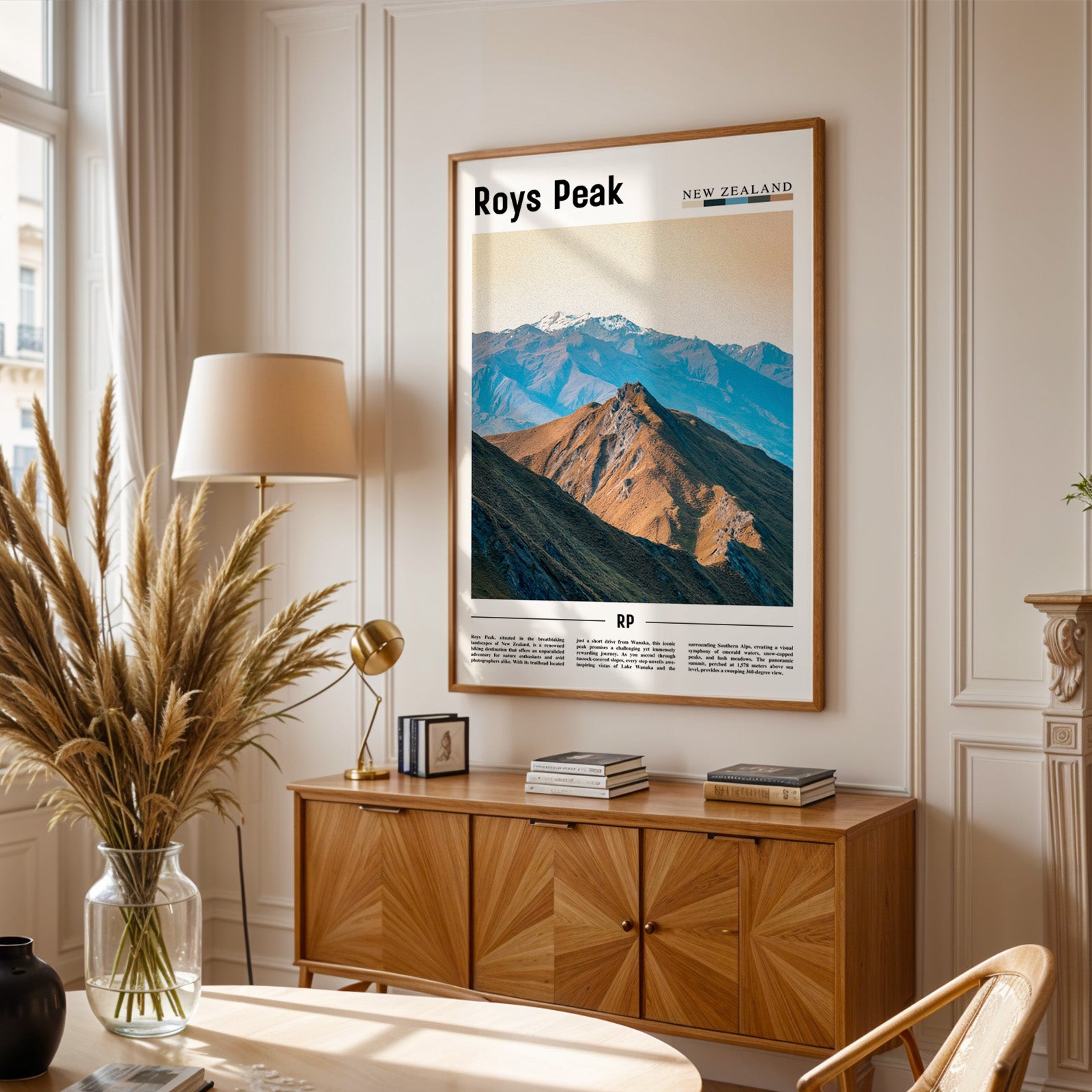 Roys Peak New Zealand Photographic Poster