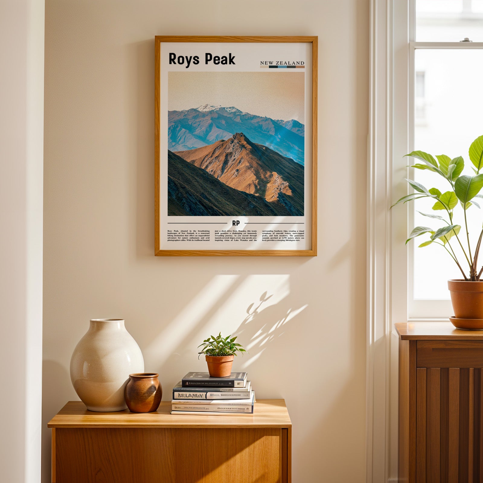 Roys Peak New Zealand Photographic Poster