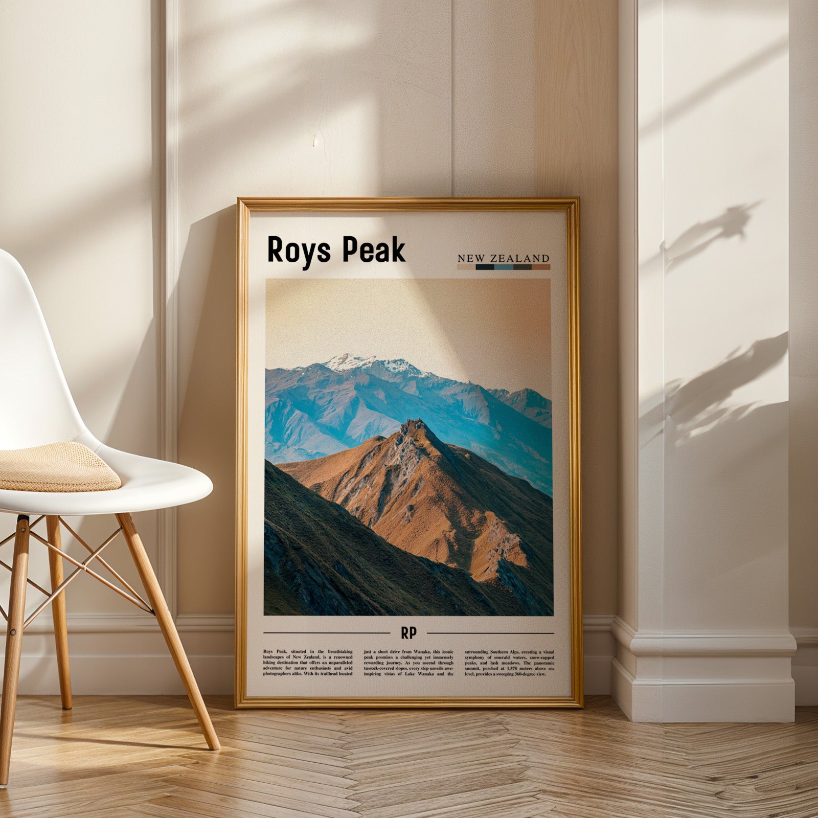 Roys Peak New Zealand Photographic Poster