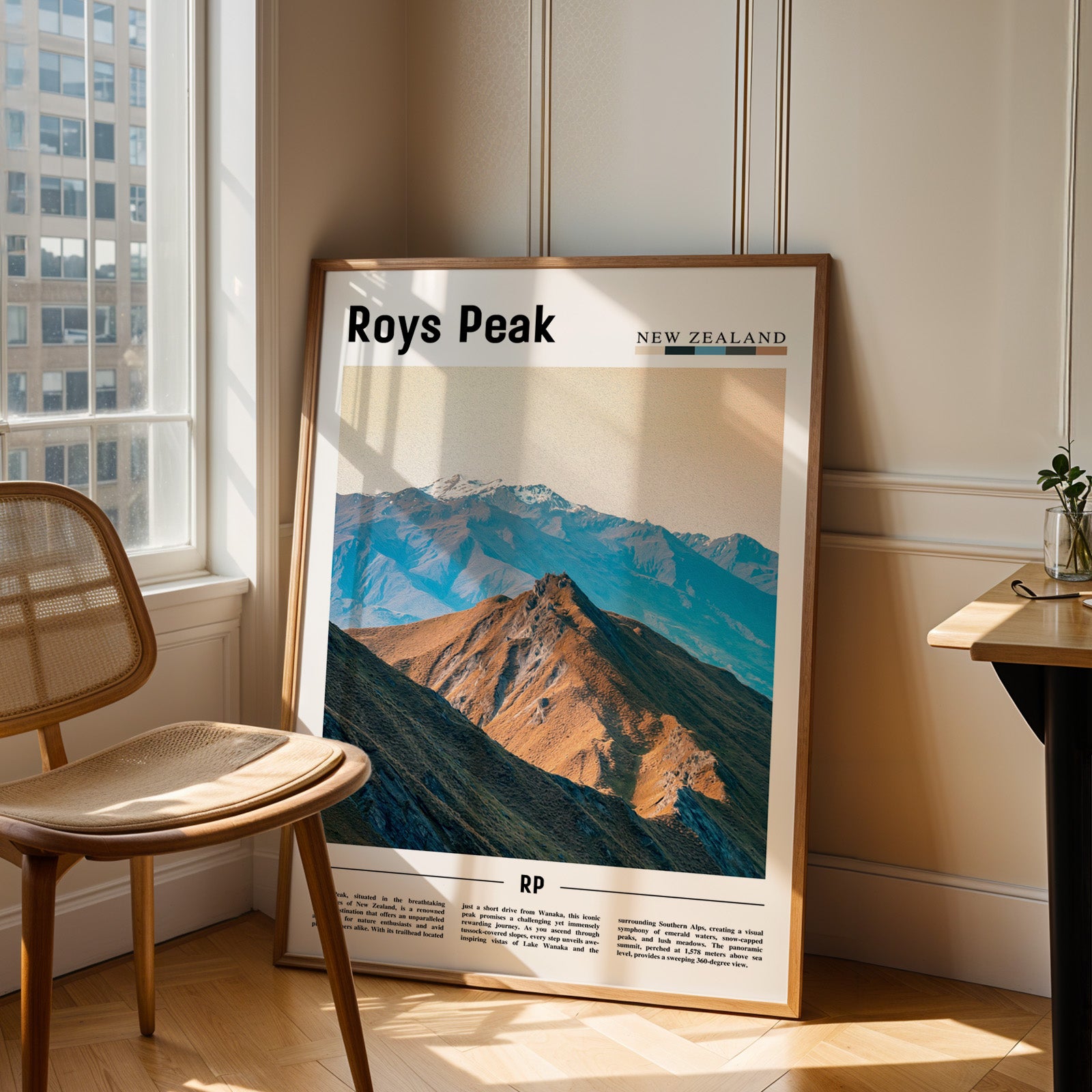 Roys Peak New Zealand Photographic Poster