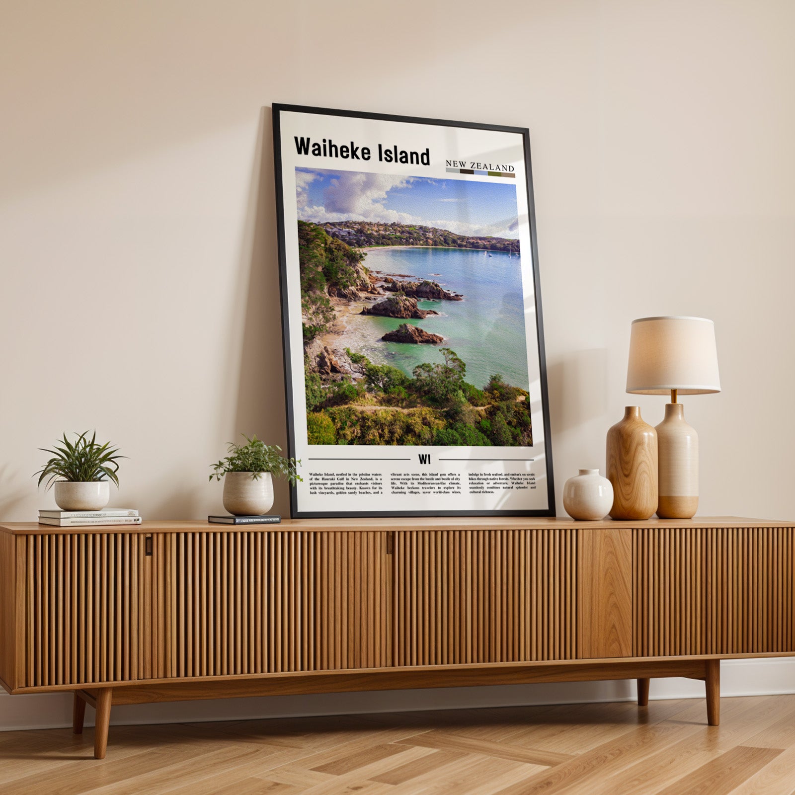 Waiheke Island New Zealand Photographic Poster