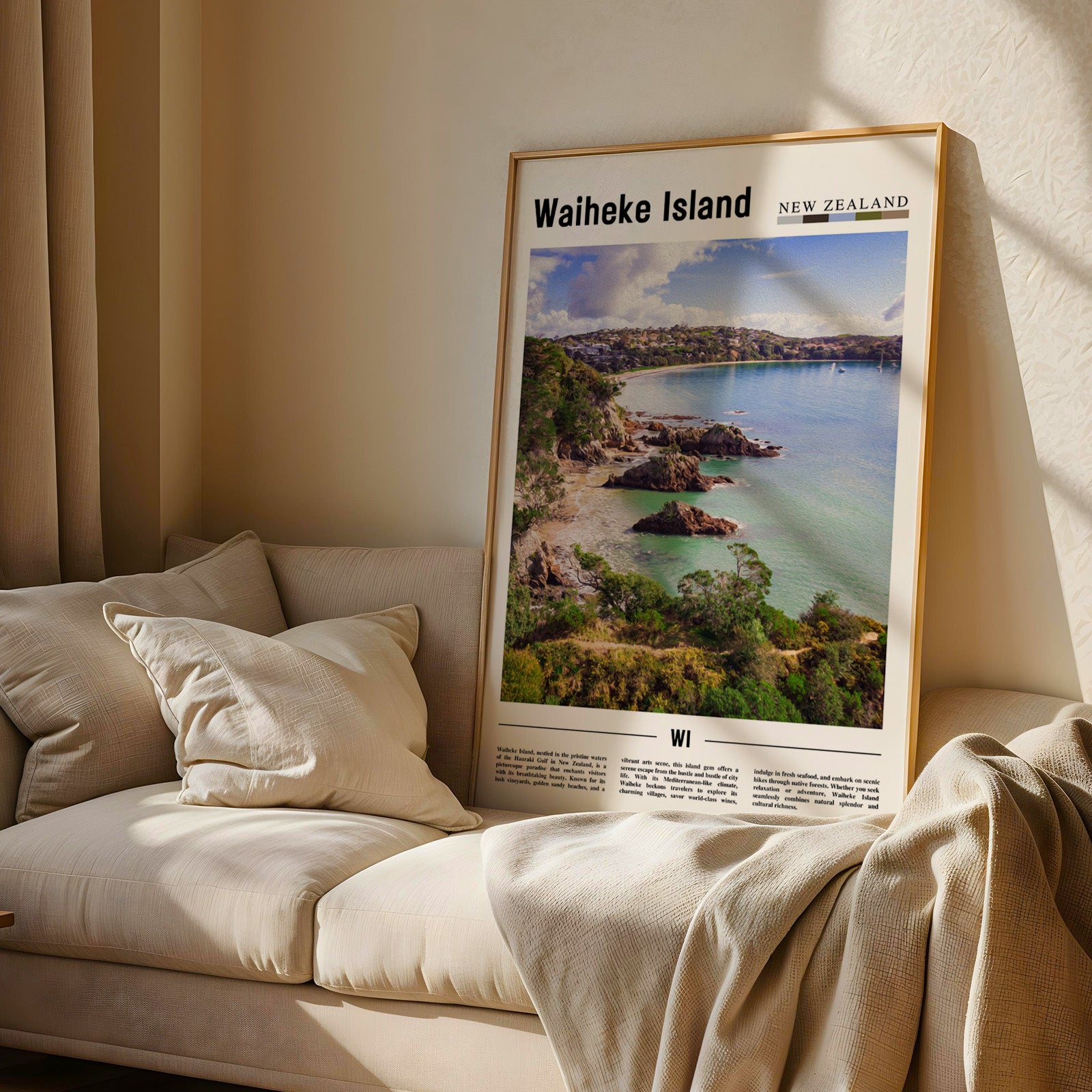 Waiheke Island New Zealand Photographic Poster