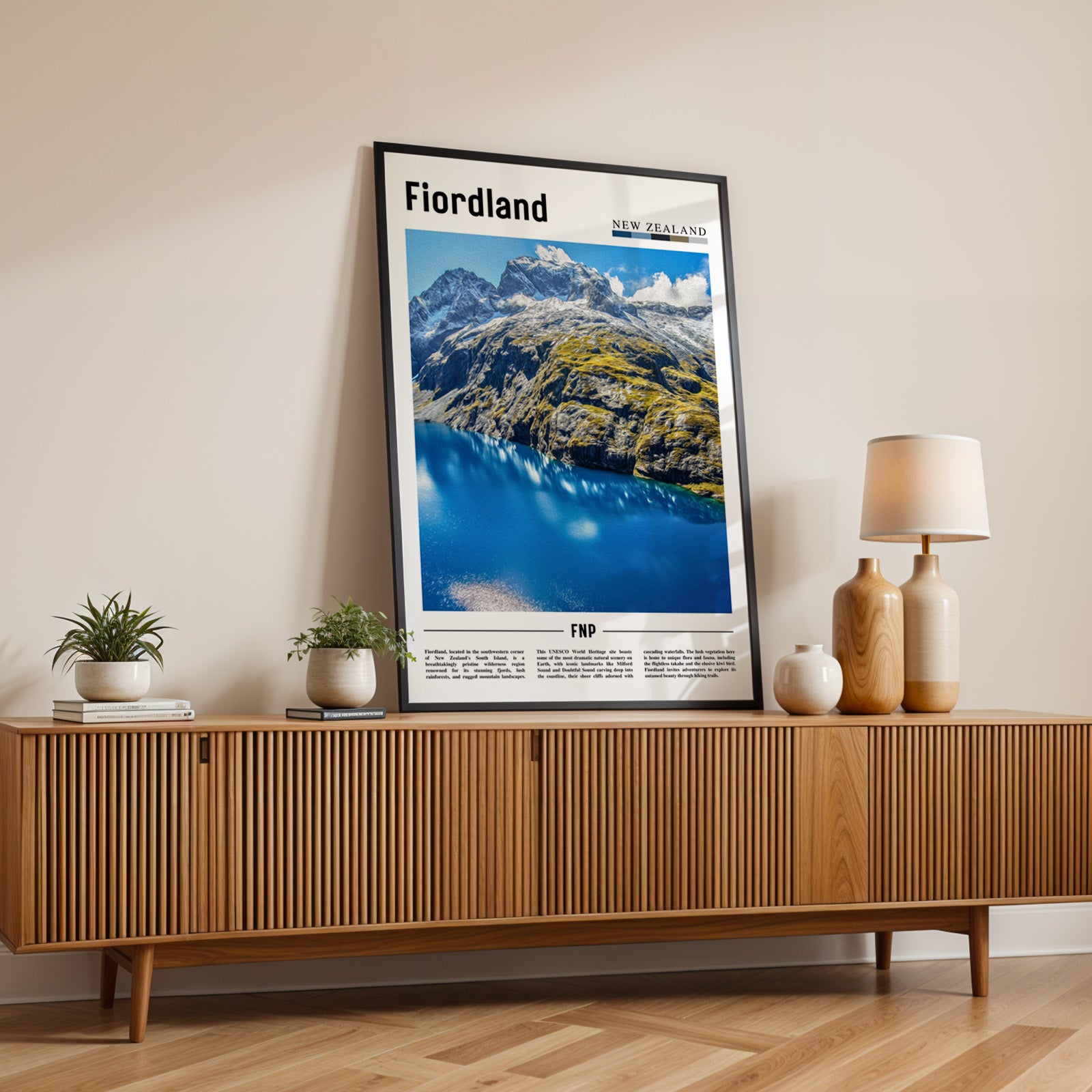 Fiordland New Zealand Photographic Poster