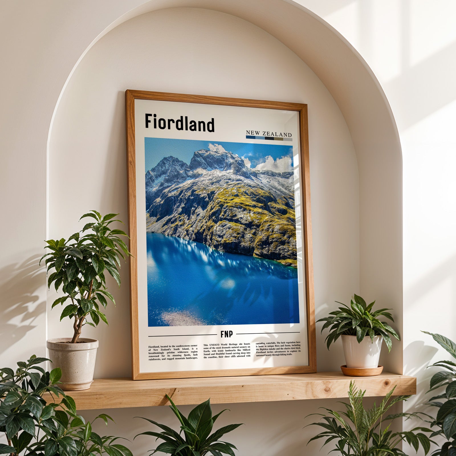 Fiordland New Zealand Photographic Poster