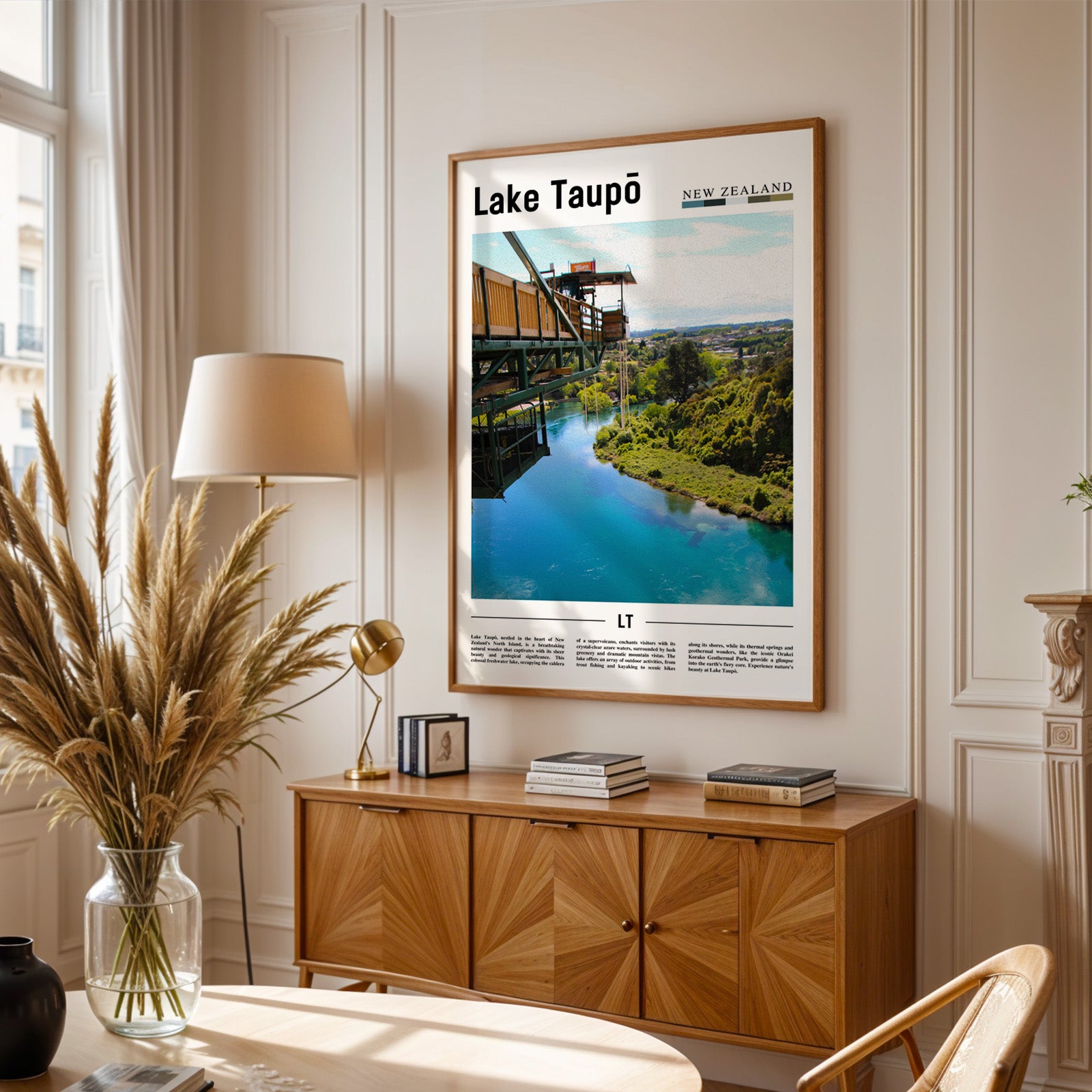 Lake Taupō New Zealand Photographic Poster