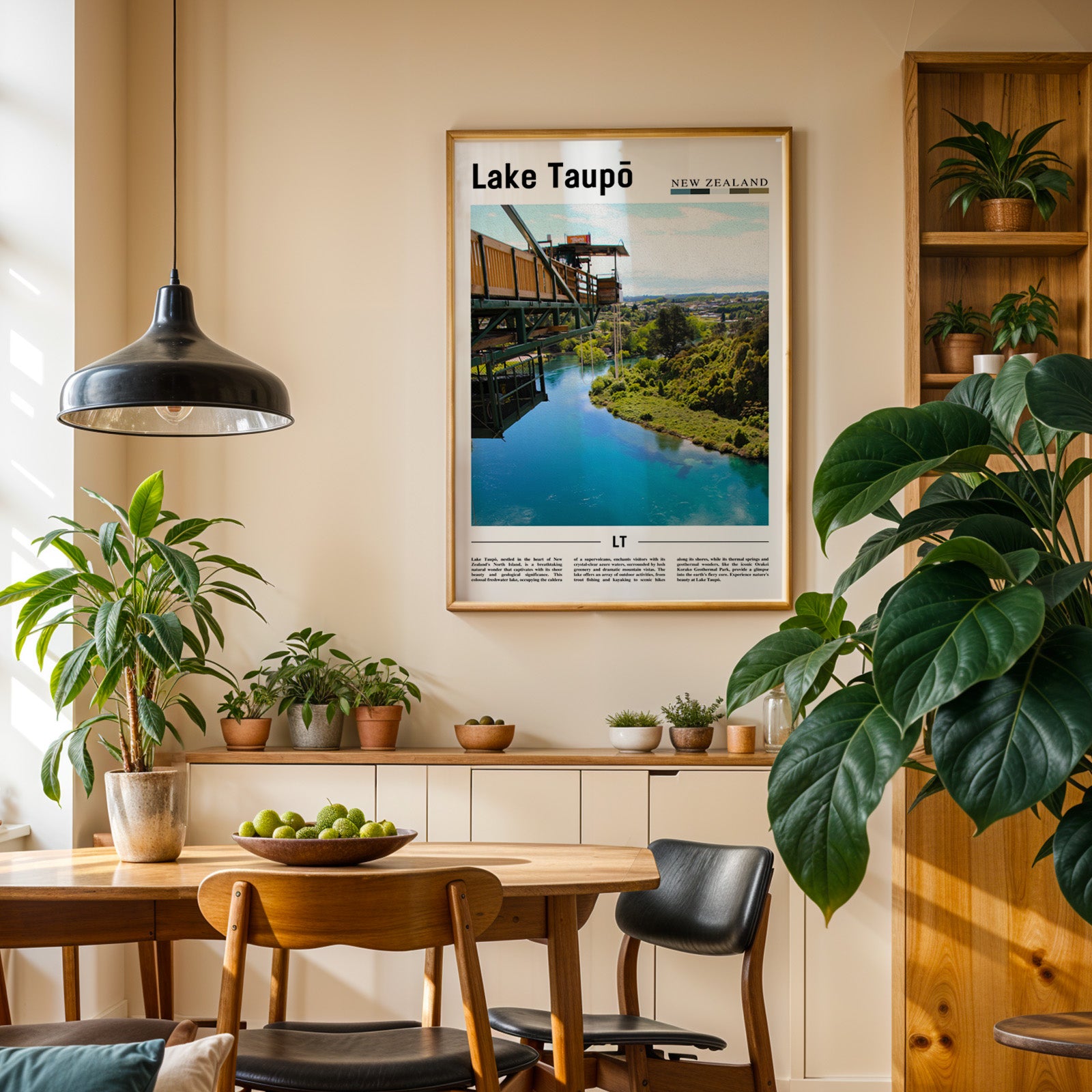 Lake Taupō New Zealand Photographic Poster