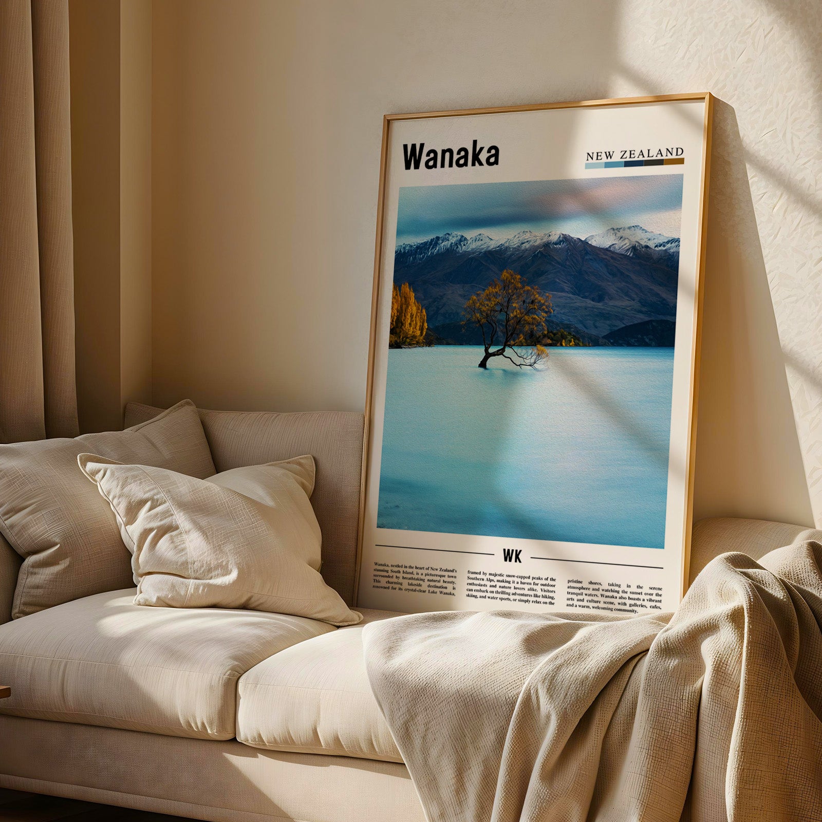 Wanaka New Zealand Photographic Poster