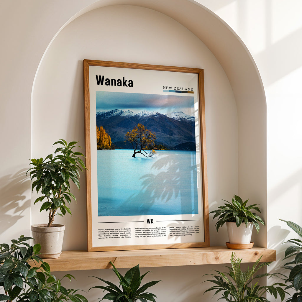 Wanaka New Zealand Photographic Poster