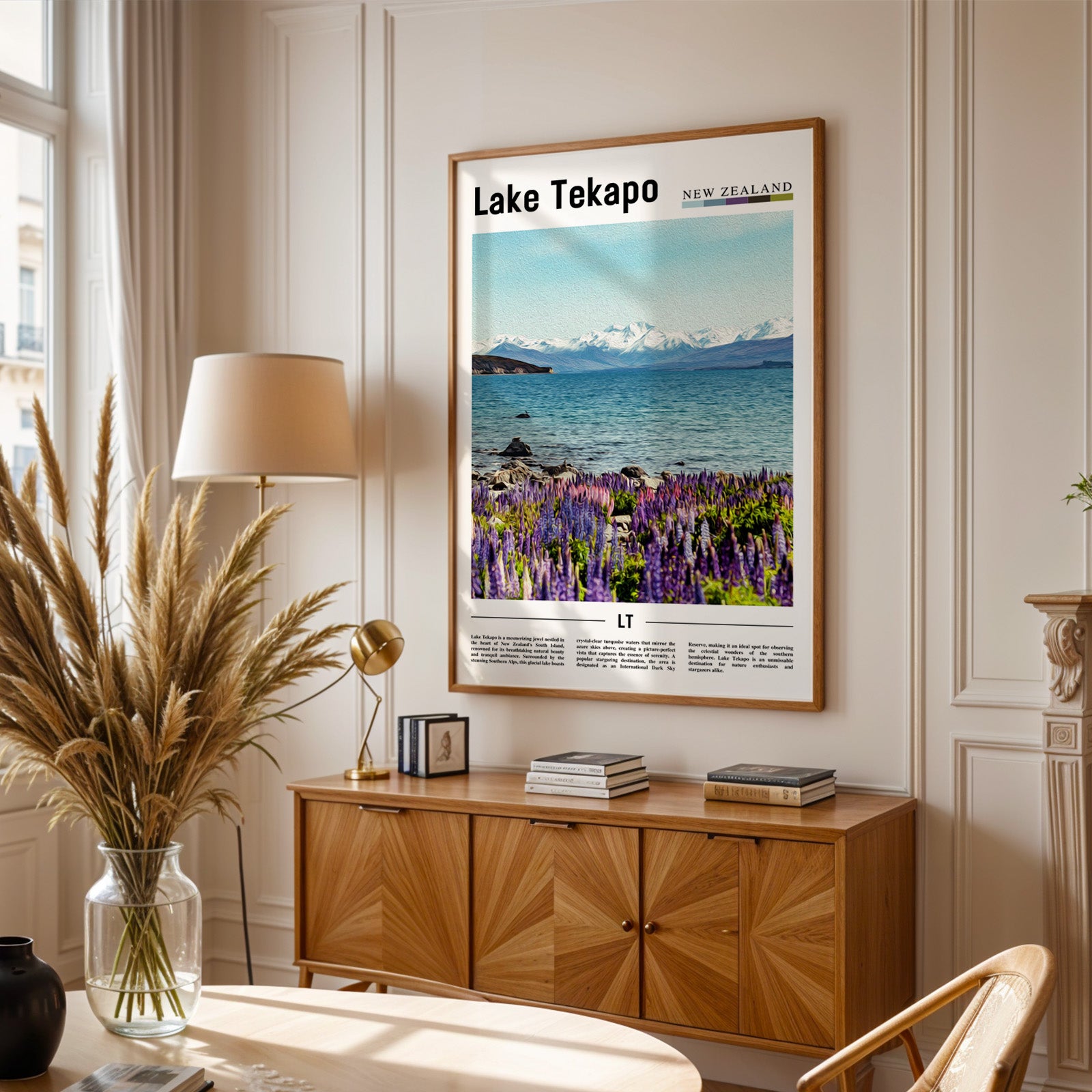 Lake Tekapo New Zealand Photographic Poster