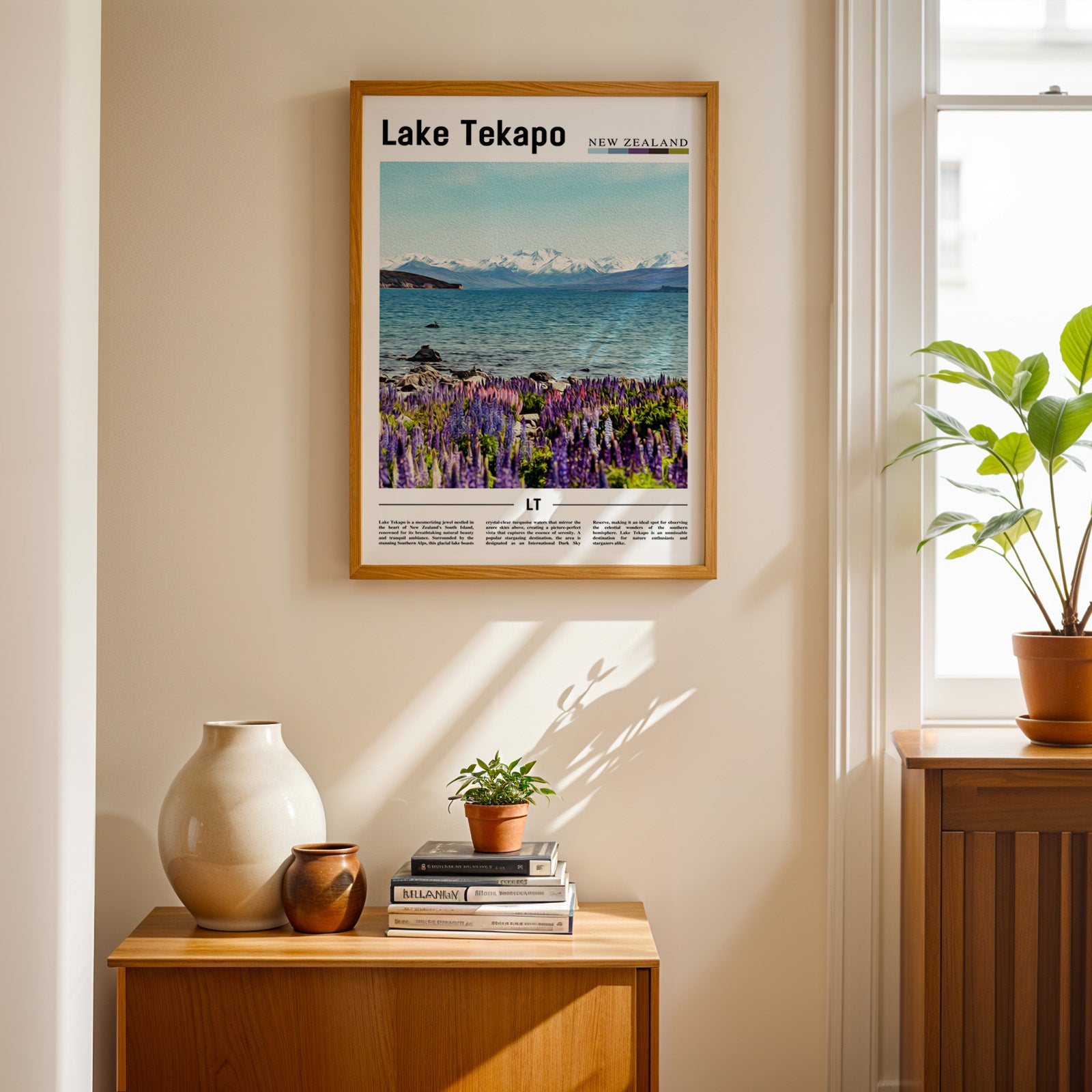 Lake Tekapo New Zealand Photographic Poster