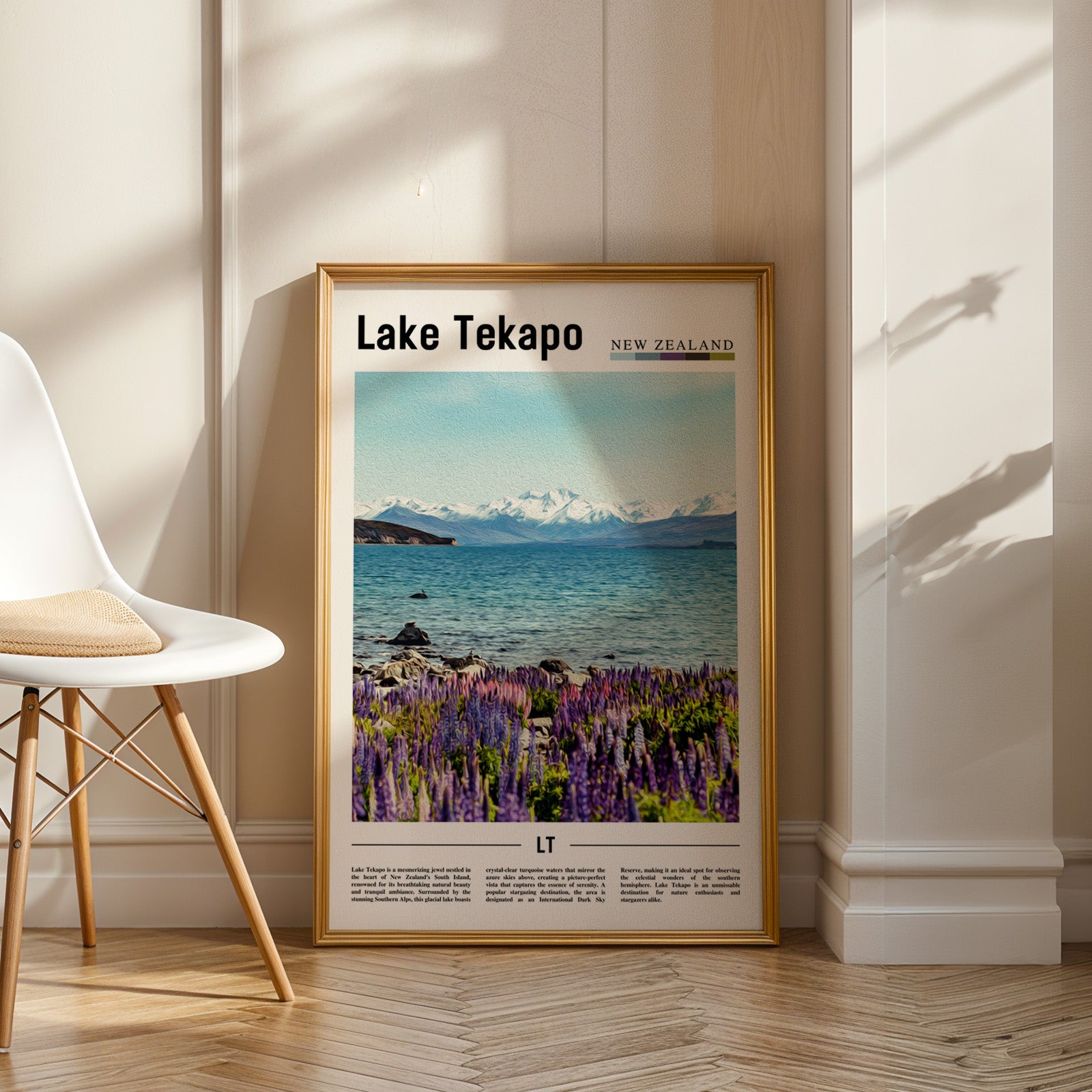 Lake Tekapo New Zealand Photographic Poster