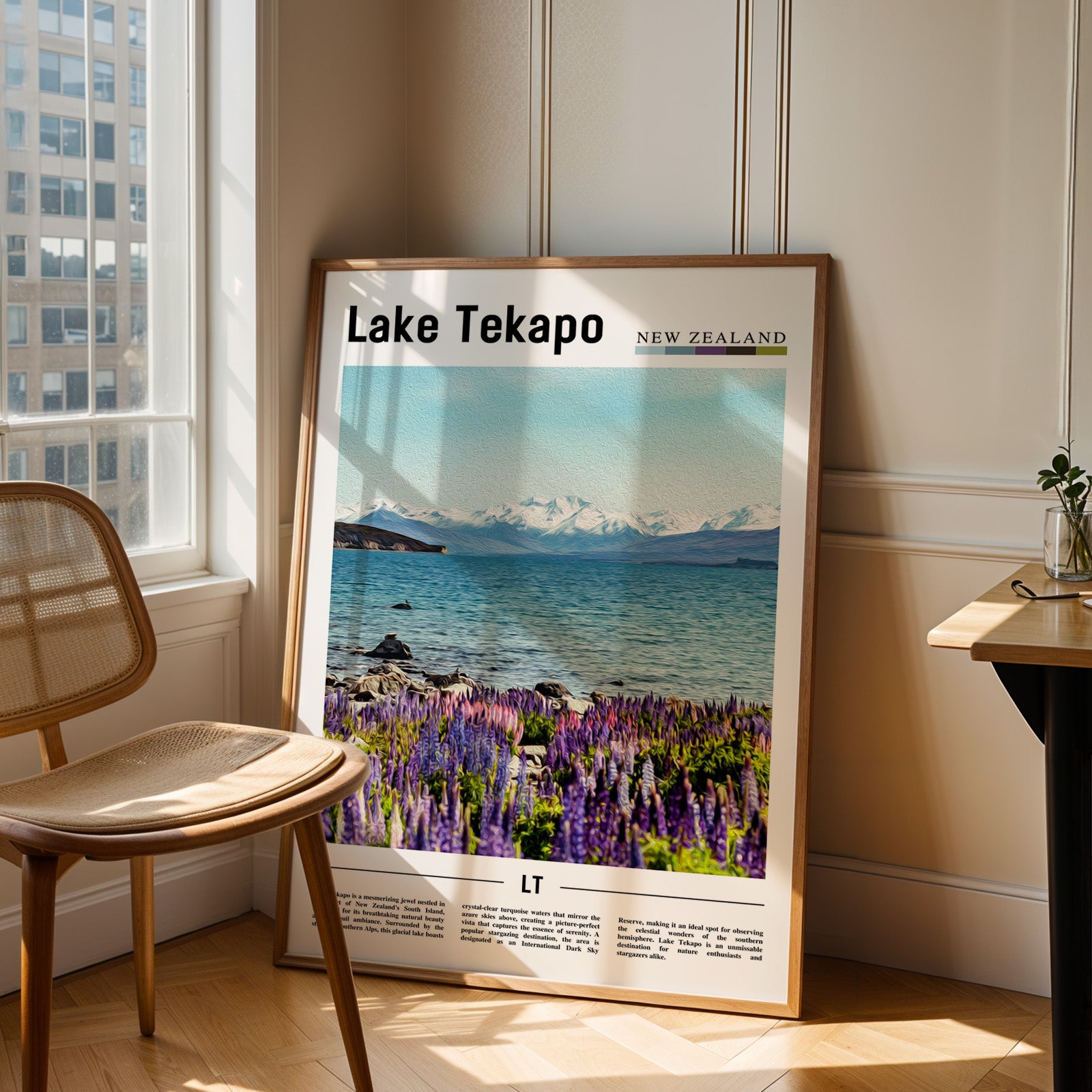 Lake Tekapo New Zealand Photographic Poster