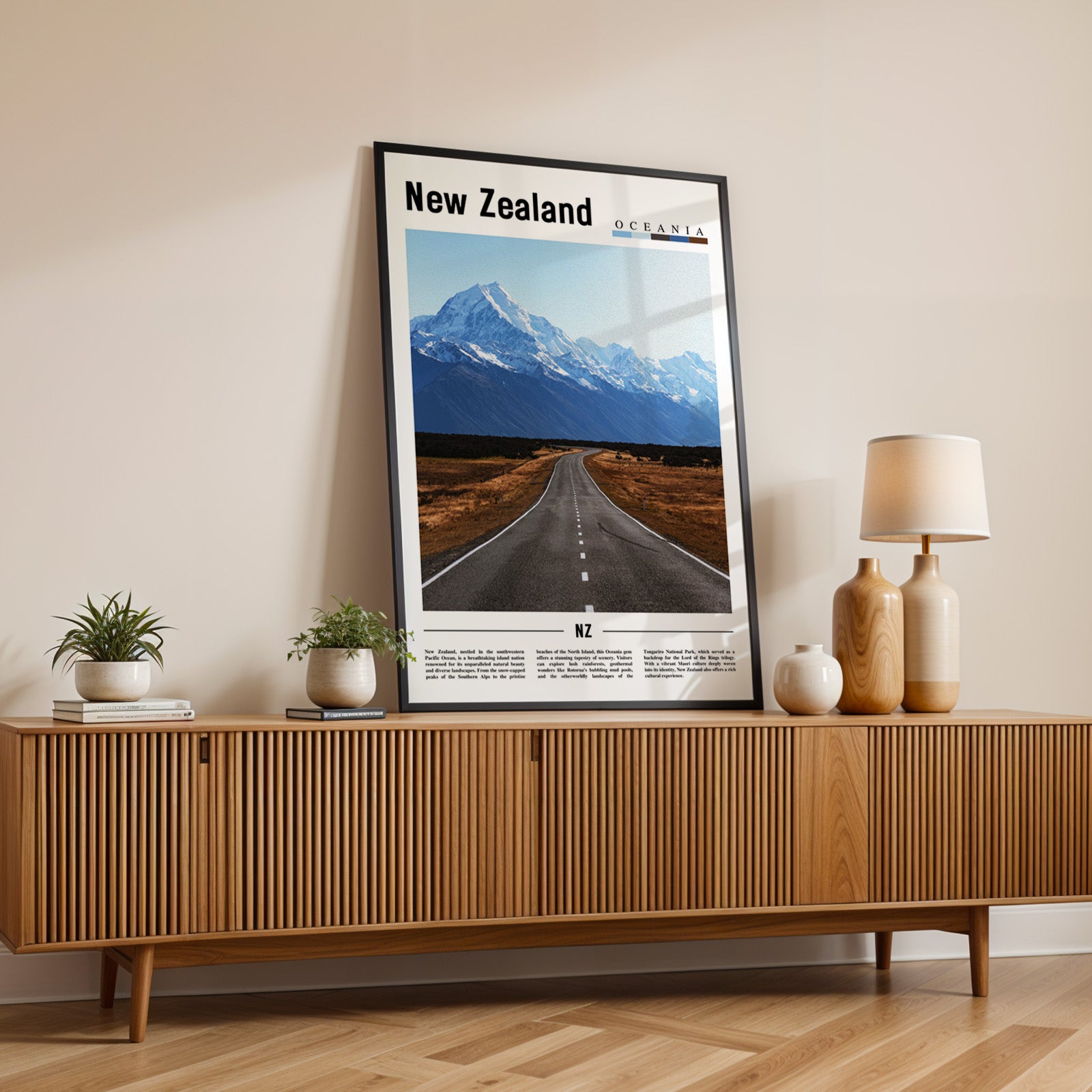 New Zealand Photographic Poster