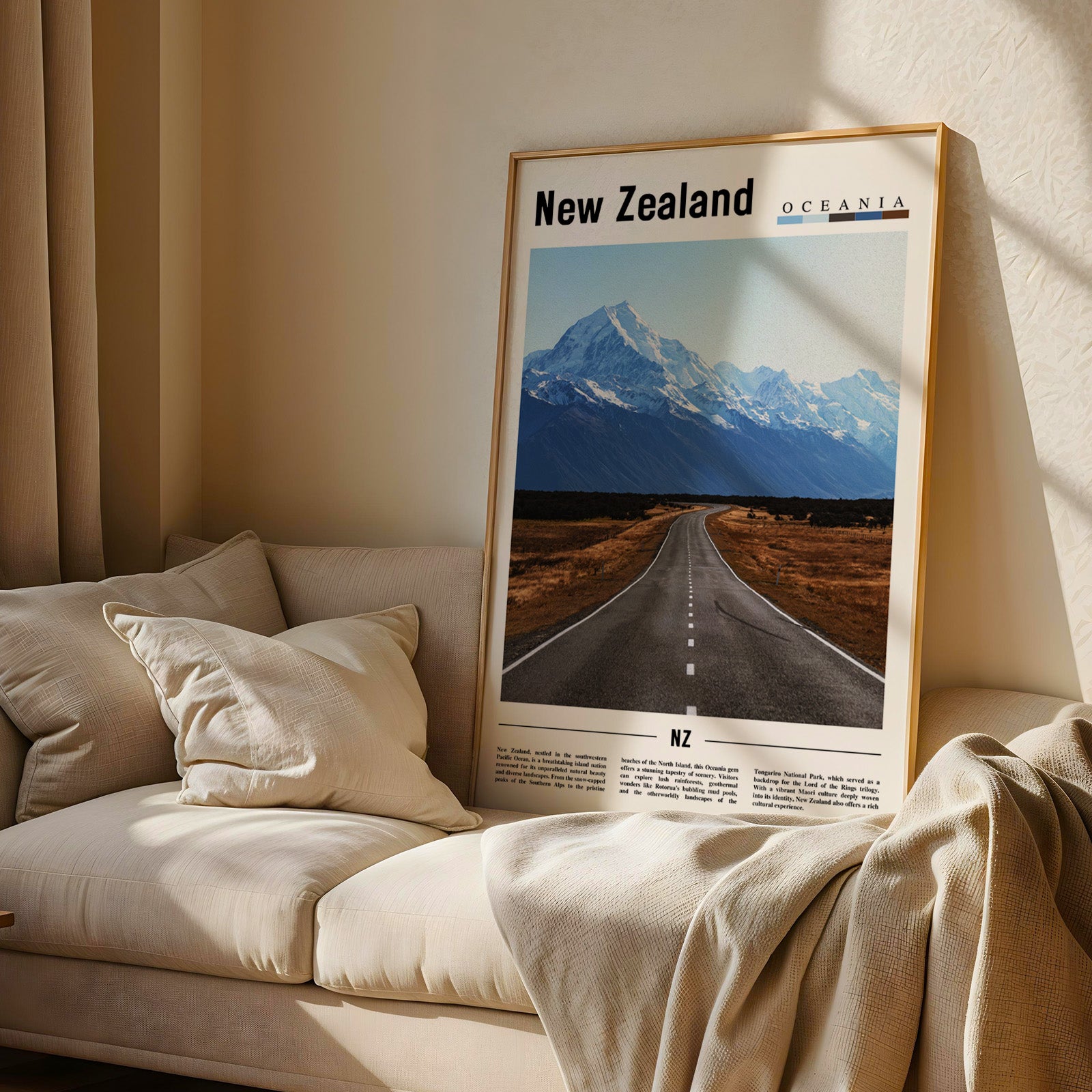 New Zealand Photographic Poster
