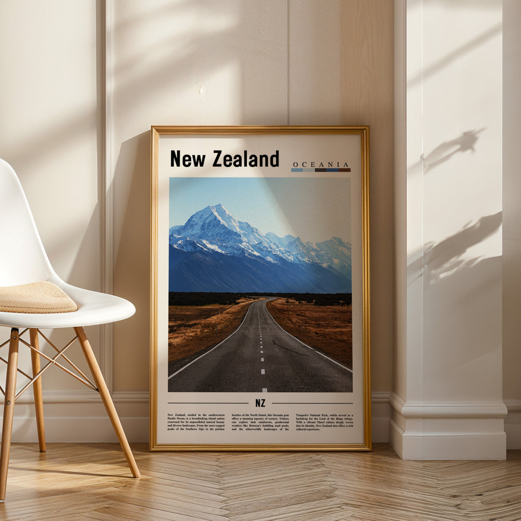 New Zealand Photographic Poster