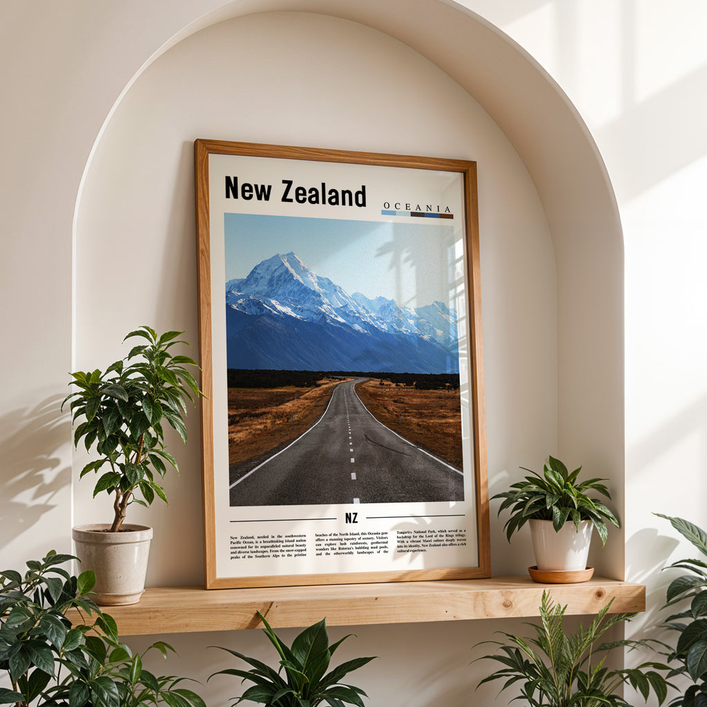 New Zealand Photographic Poster