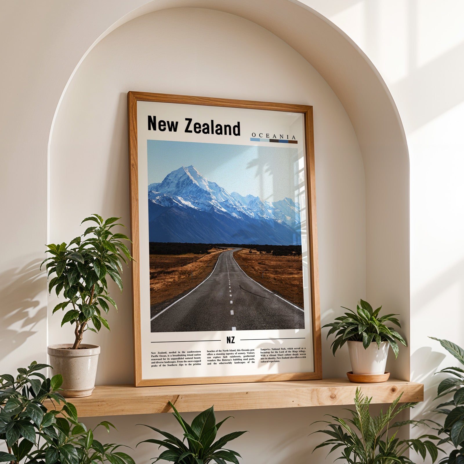 New Zealand Photographic Poster