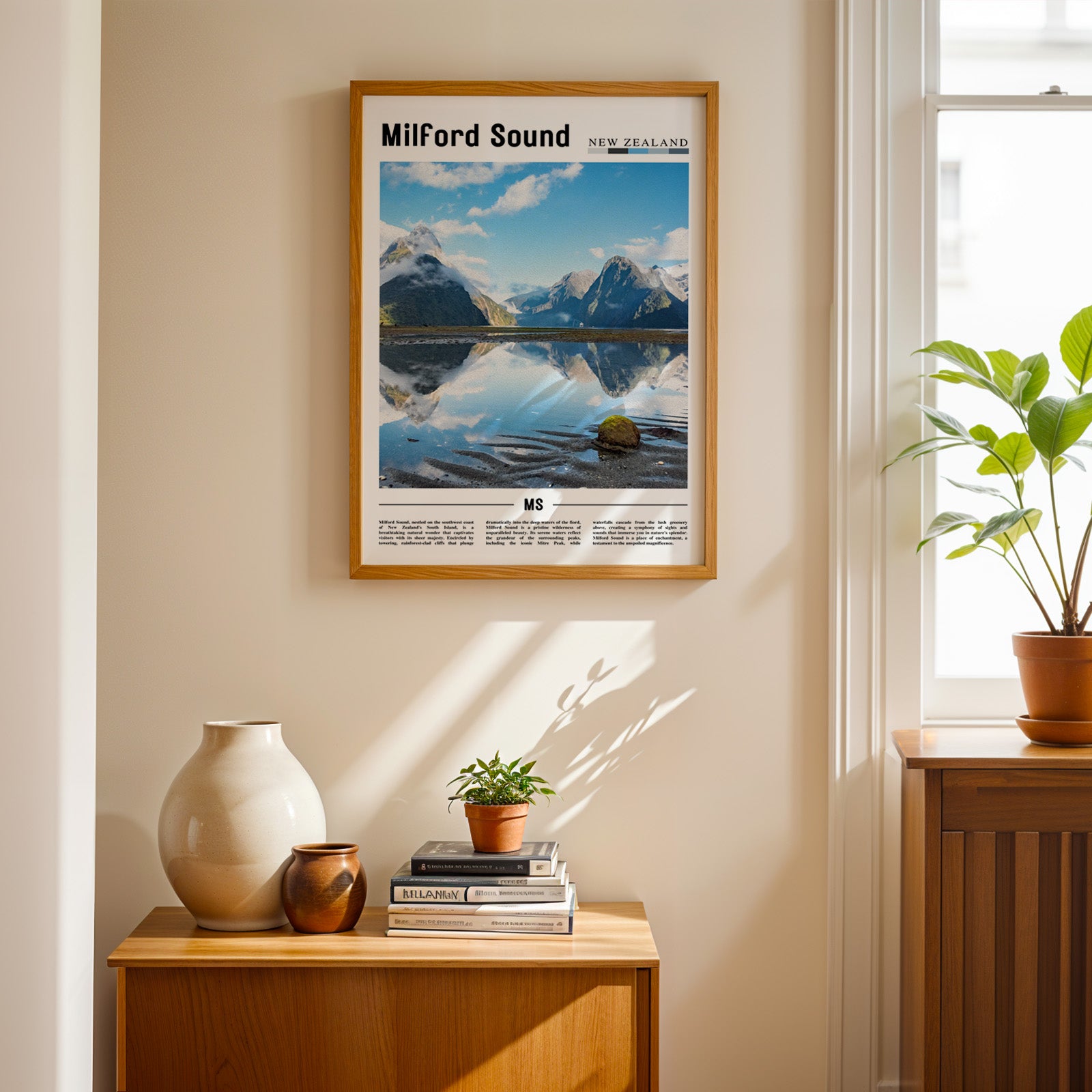 Milford Sound New Zealand Photographic Poster