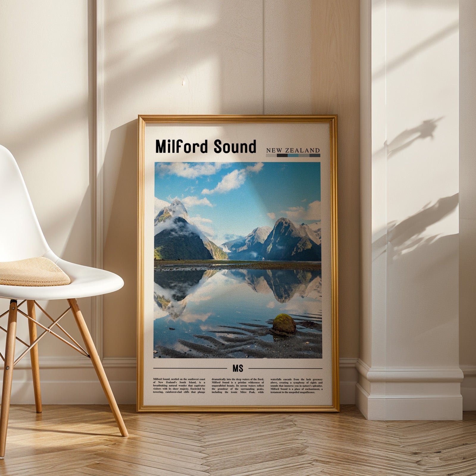 Milford Sound New Zealand Photographic Poster