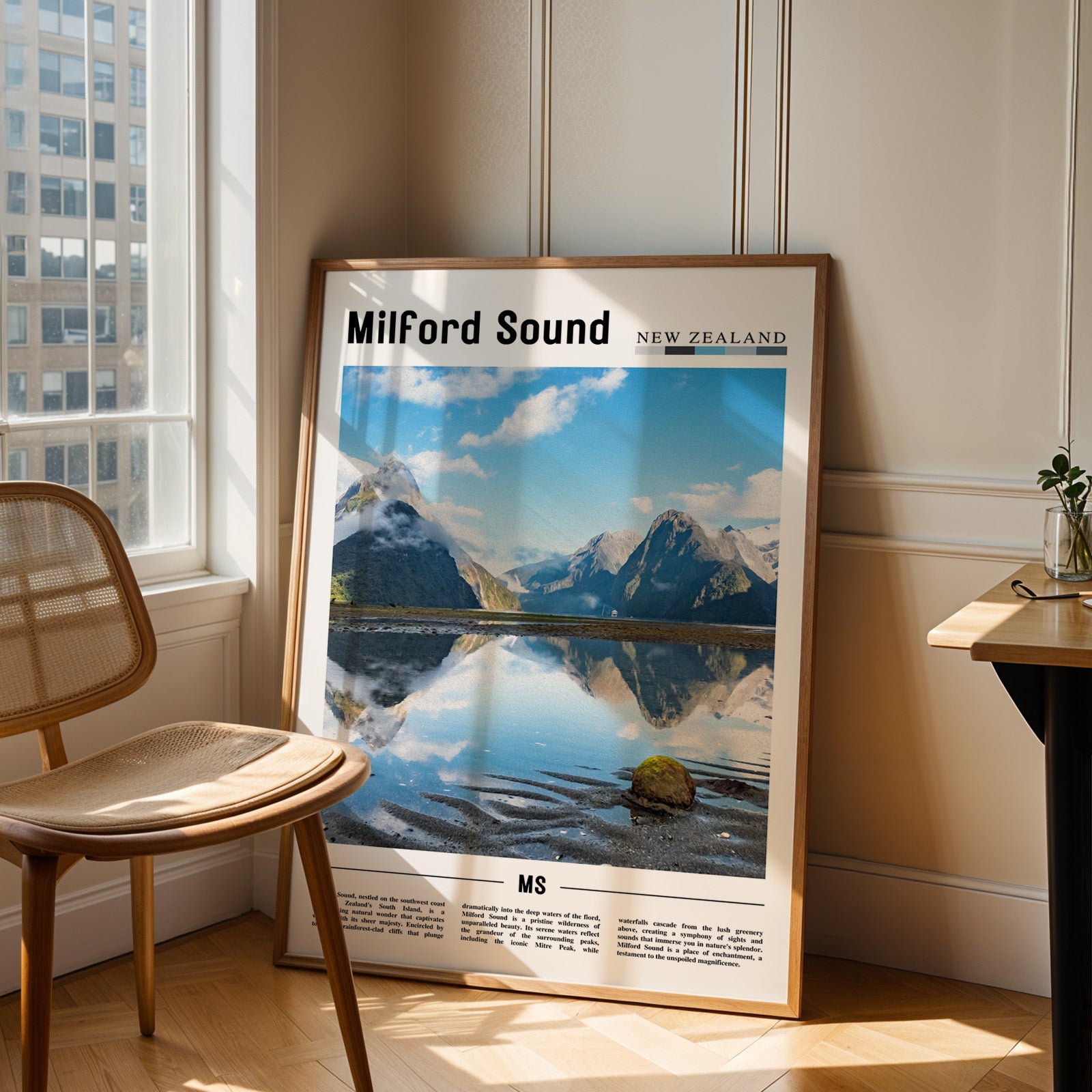 Milford Sound New Zealand Photographic Poster