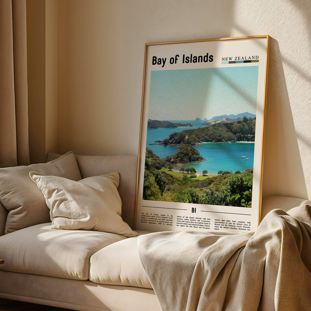 Bay of Islands New Zealand Photographic Poster