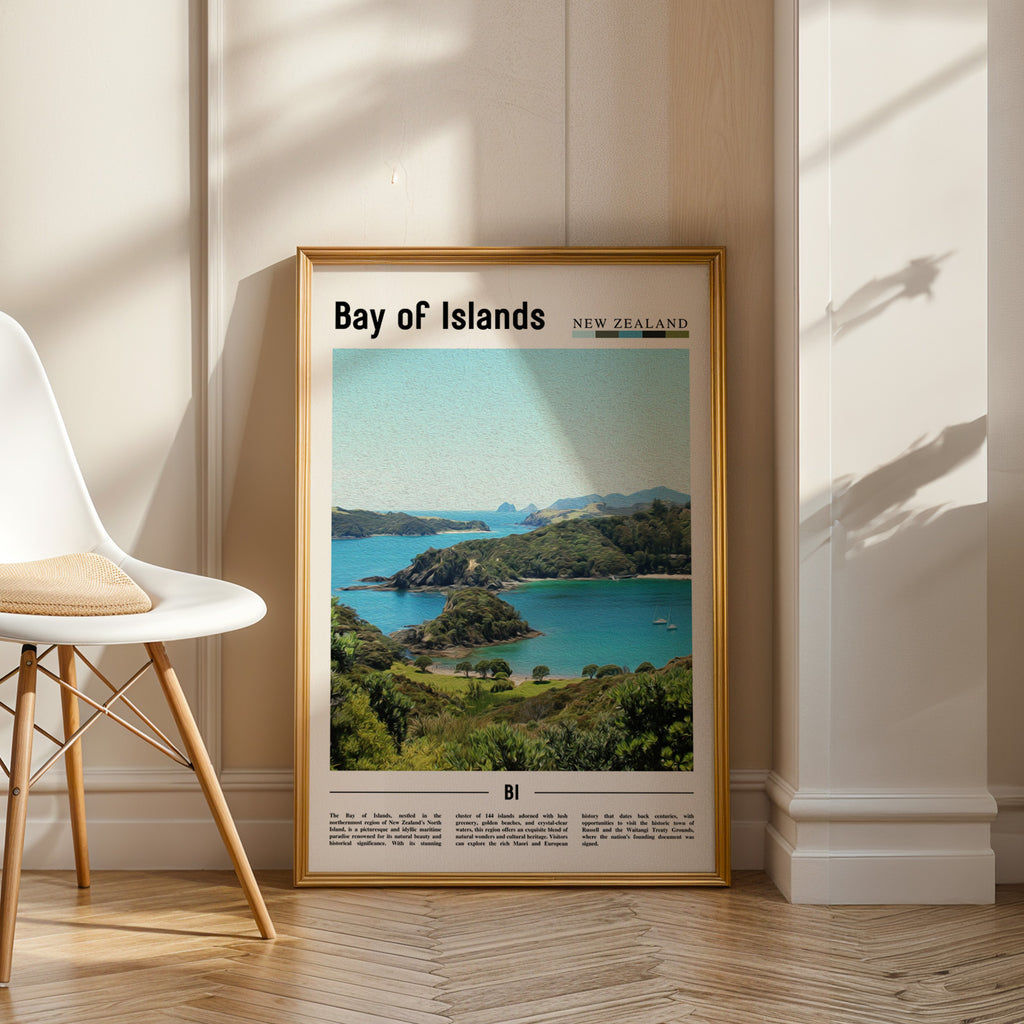 Bay of Islands New Zealand Photographic Poster