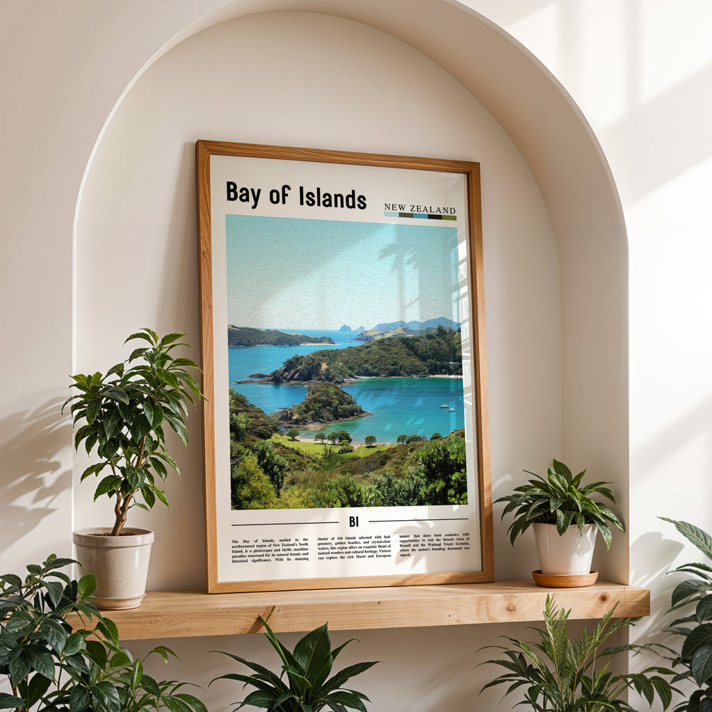 Bay of Islands New Zealand Photographic Poster