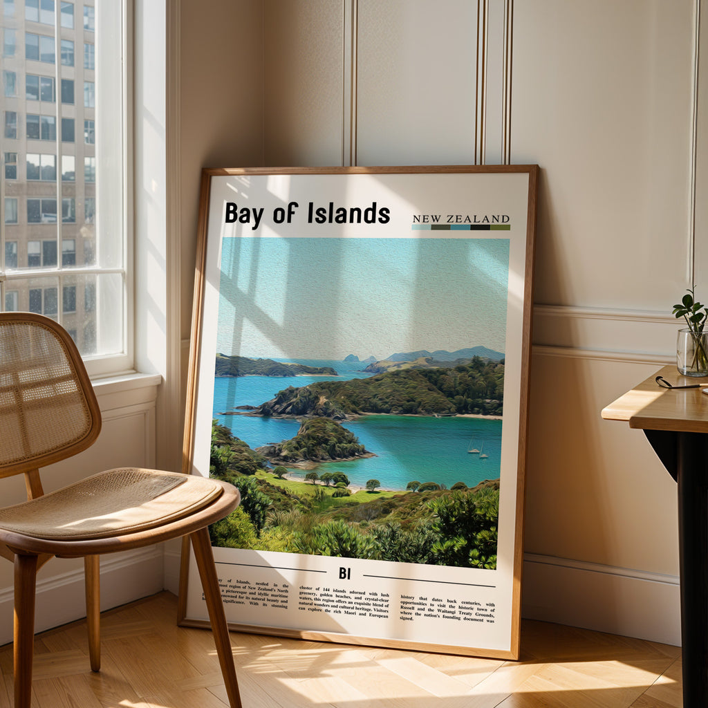 Bay of Islands New Zealand Photographic Poster