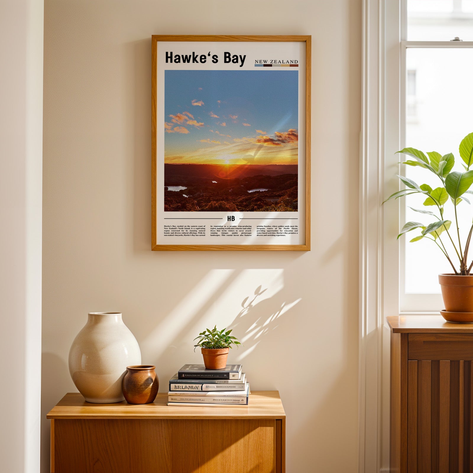 Hawke's Bay New Zealand Photographic Poster