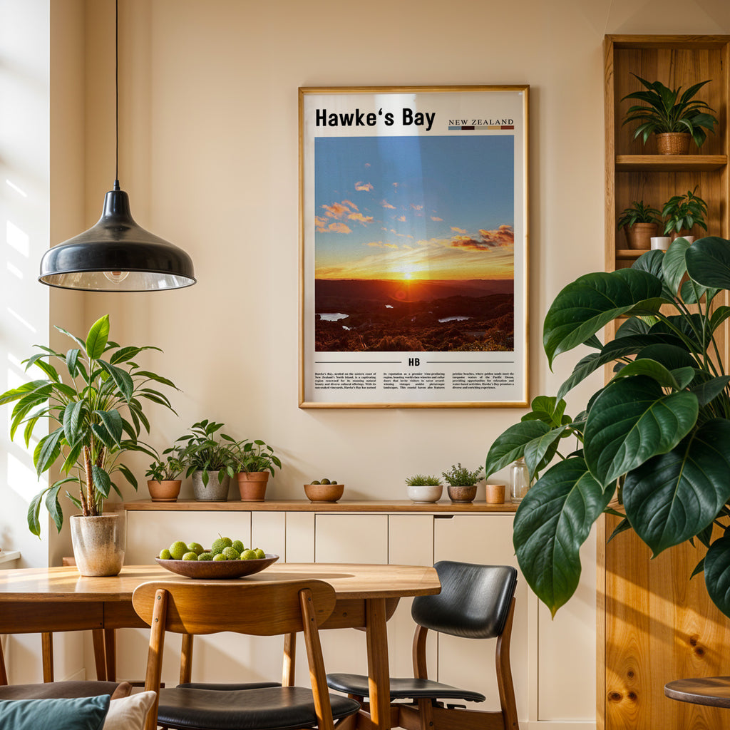 Hawke's Bay New Zealand Photographic Poster