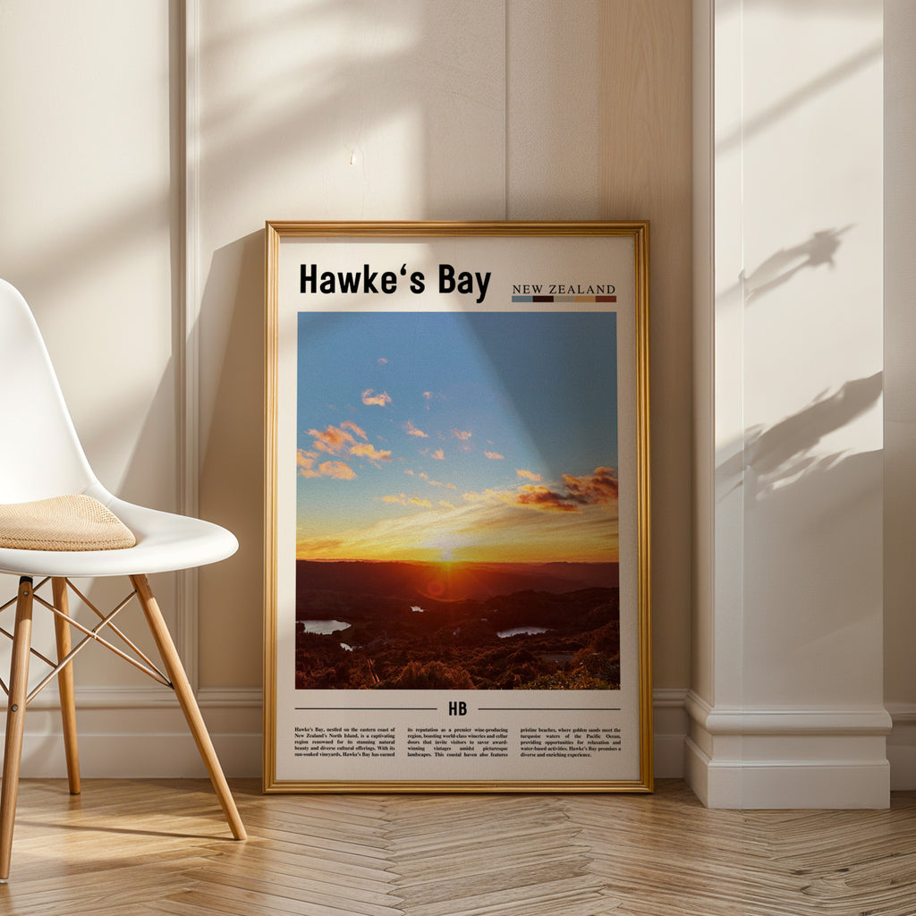 Hawke's Bay New Zealand Photographic Poster