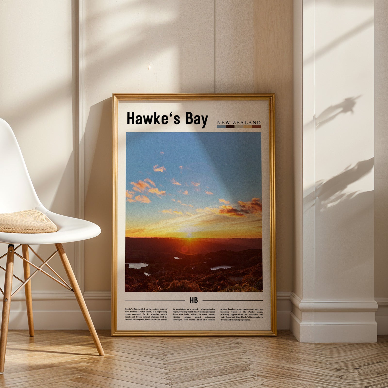 Hawke's Bay New Zealand Photographic Poster