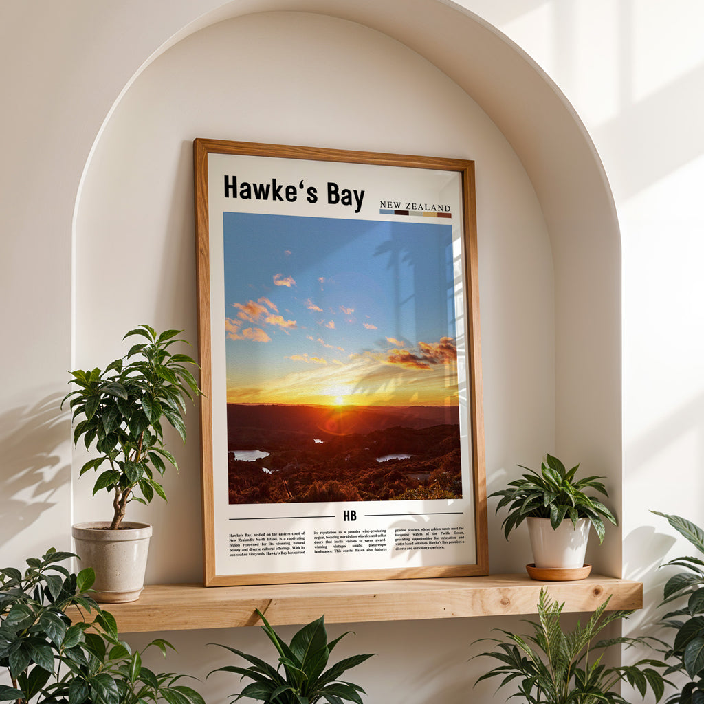 Hawke's Bay New Zealand Photographic Poster