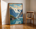 Glacier Bay National Park Retro Poster - GroovyGrove