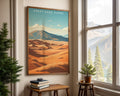 Great Sand Dunes National Park Retro Poster - GroovyGrove