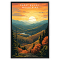 Great Smoky Mountains National Park Retro Poster - GroovyGrove