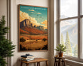 Guadalupe Mountains National Park Retro Poster - GroovyGrove