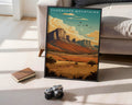 Guadalupe Mountains National Park Retro Poster - GroovyGrove