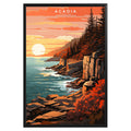 Acadia National Park Retro Poster - GroovyGrove