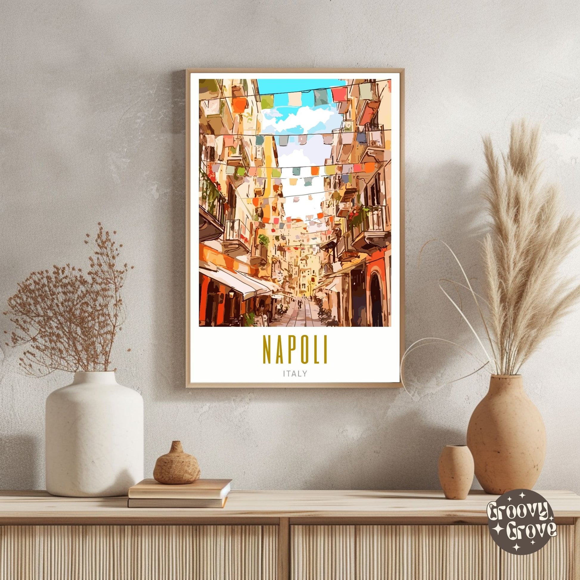 Napoli Italy Poster - GroovyGrove