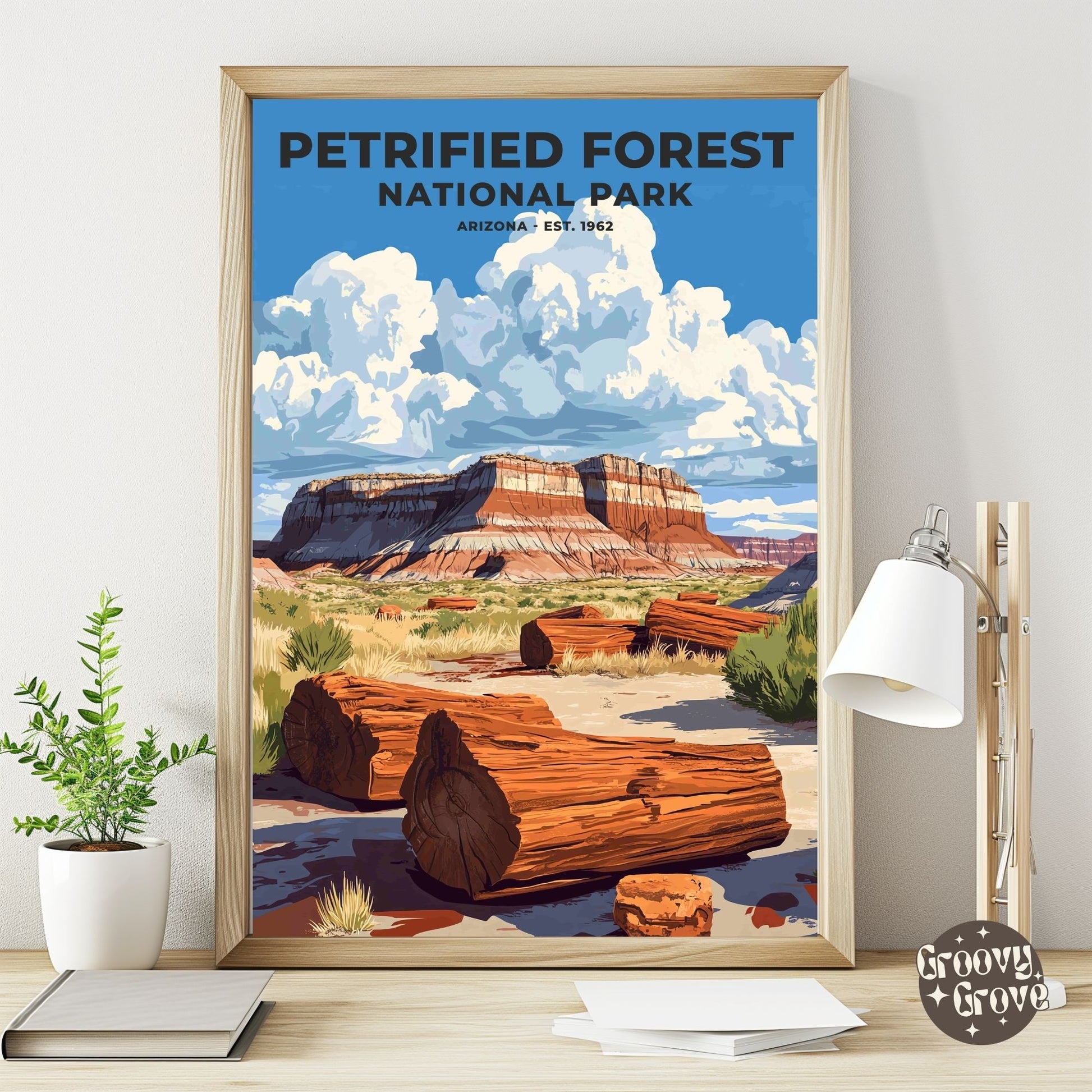 Petrified Forest National Park Poster - GroovyGrove