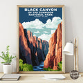 Black Canyon of the Gunnison National Park Poster - GroovyGrove