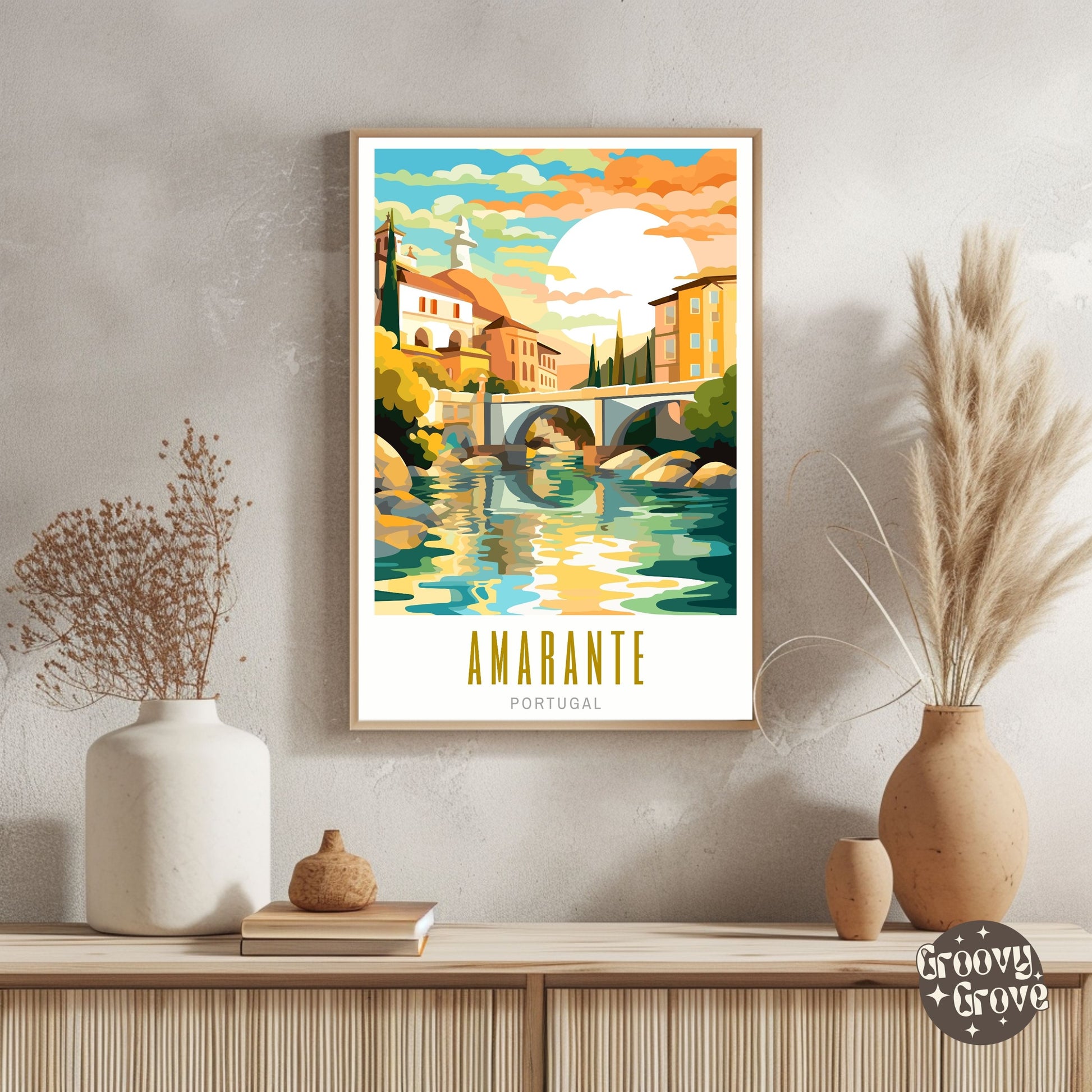 Amarante Portugal Poster - GroovyGrove