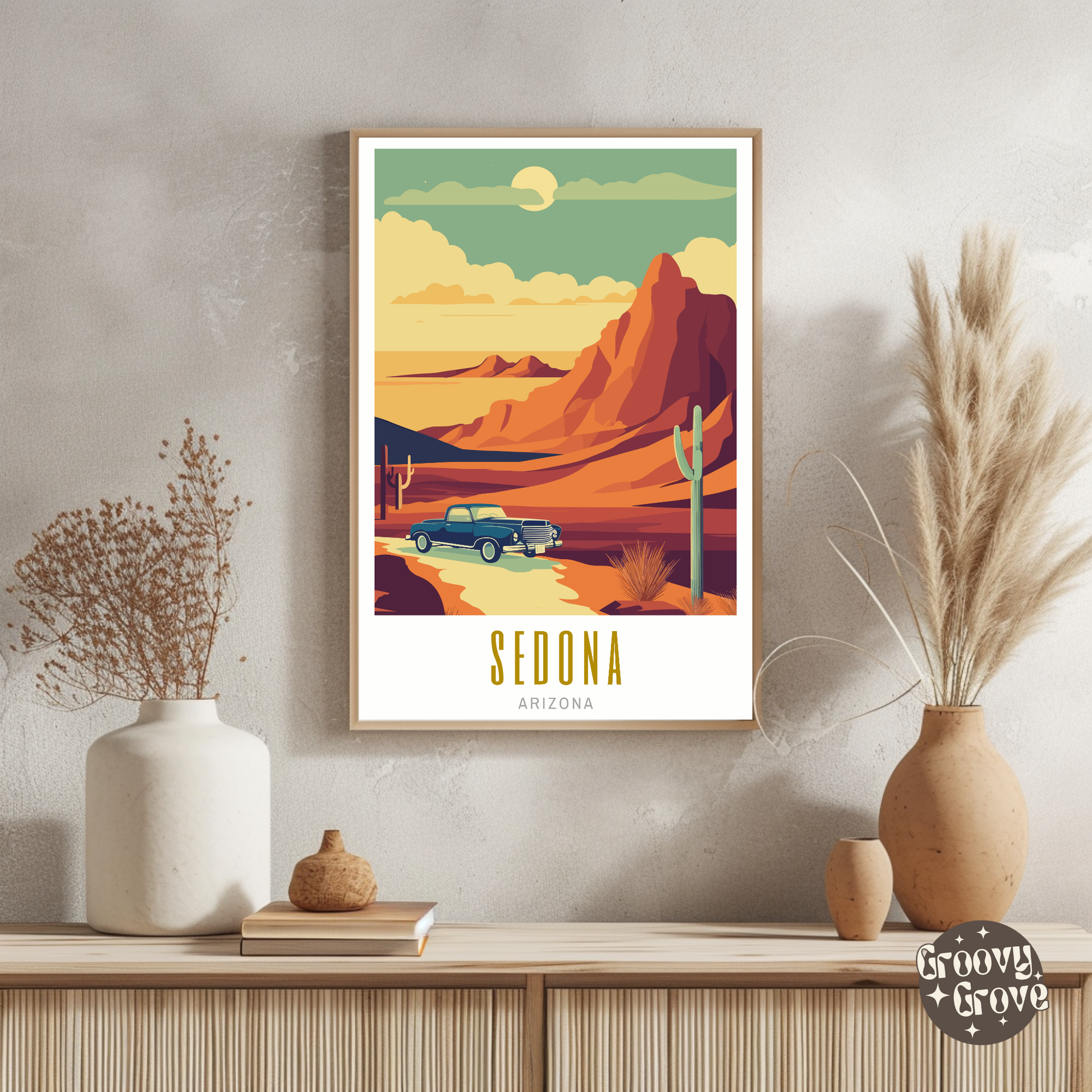 Sedona Arizona Poster - GroovyGrove