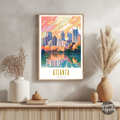 Atlanta Georgia Poster - GroovyGrove